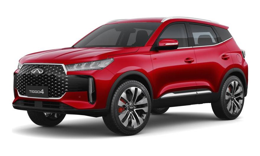 Tiggo 4 HEV in Bloodstone Red