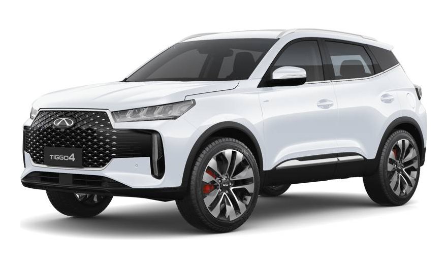 Tiggo 4 HEV in Khaki White Pearl