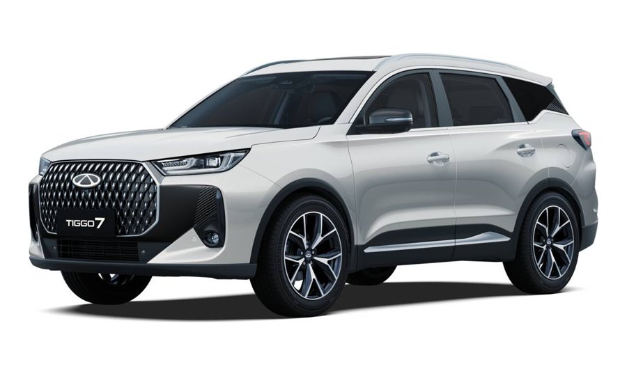 Tiggo 7 Pro in Khaki Pearl White