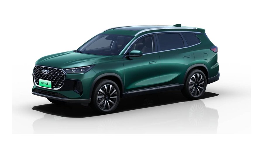 Tiggo 8 in Aurora Green
