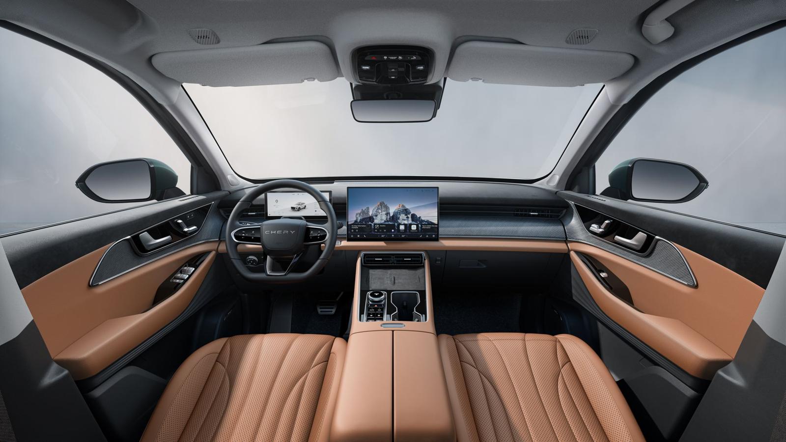 Chery Tiggo 9 cabin
