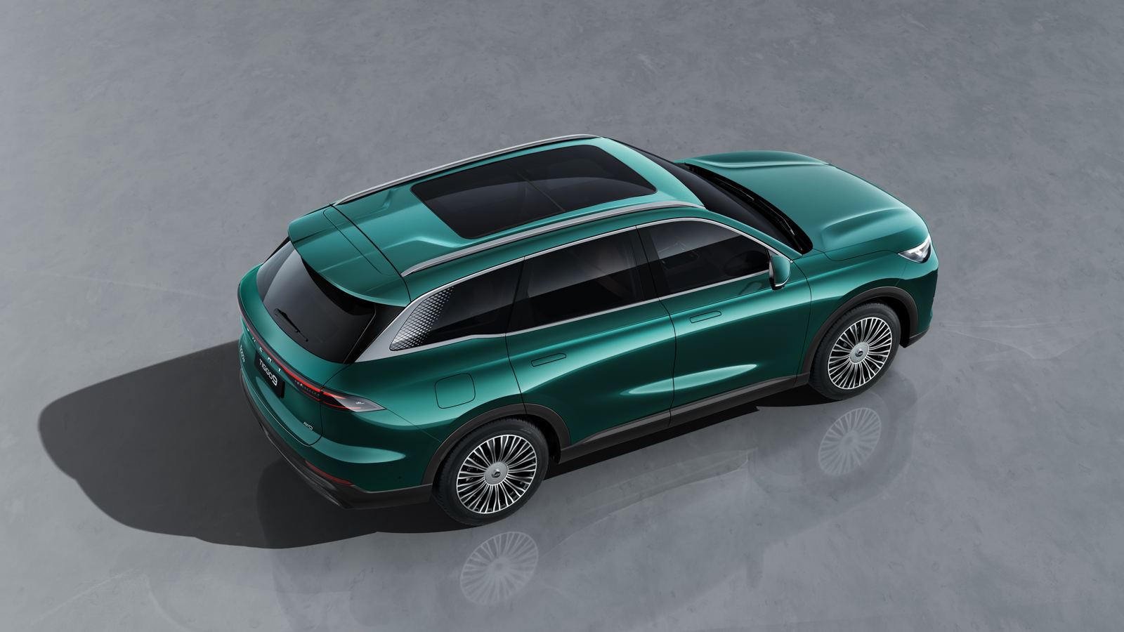 Chery Tiggo 9 — Top view